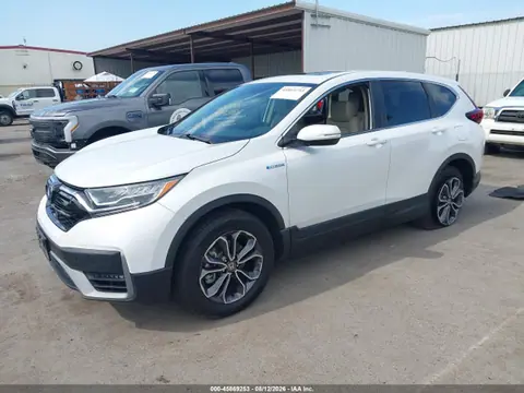 2021 Honda Cr-v Hybrid Ex-l VIN 7FART6H87ME012220 фото 2