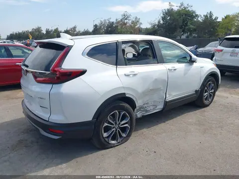 2021 Honda Cr-v Hybrid Ex-l VIN 7FART6H87ME012220 фото 4