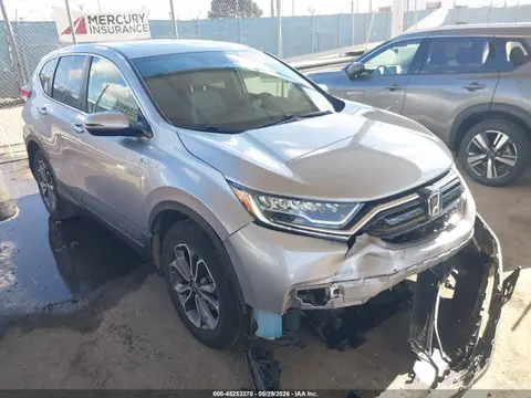 5J6RT6H82NL051673 — 2022 Honda CR-V Hybrid EX-L, Передняя часть (Front End), фото до ремонта