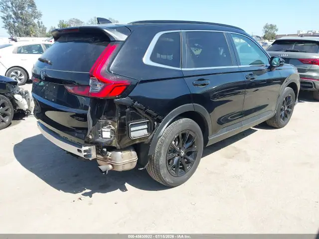 2HKRS6H82RH803391 — 2024 Honda CR-V Hybrid Sport-L, фото 4 с аукциона IAAI 30.09.2026, Задняя часть слева