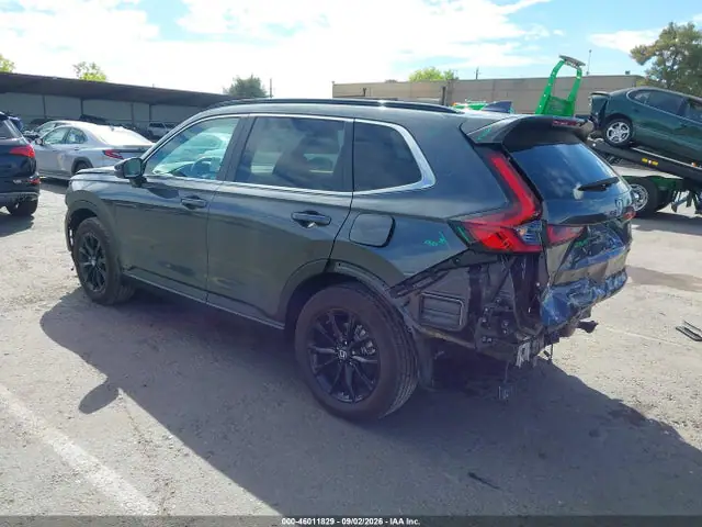 7FARS6H8XSE068281 — 2025 Honda CR-V Hybrid Sport-L, фото 3 с аукциона IAAI 14.10.2026, Задняя часть