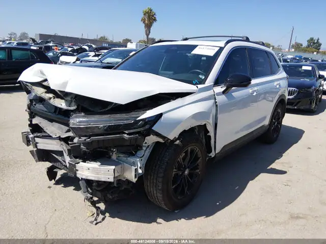 7FARS5H81SE001644 — 2025 Honda CR-V Hybrid Sport-L, фото 2 с аукциона IAAI 14.10.2026, Передняя часть