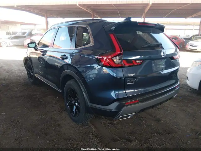 2025 Honda Cr-v Hybrid Sport VIN 7FARS6H52SE035054 фото 3