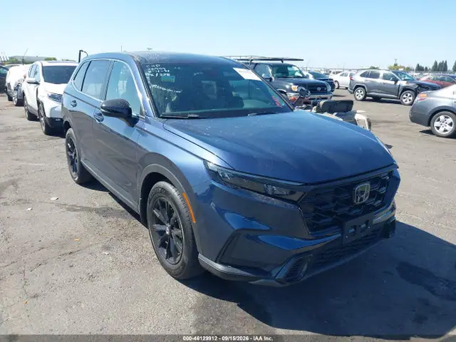 7FARS5H55SE003063 — 2025 Honda CR-V Hybrid Sport, Задняя часть (Rear), фото до ремонта