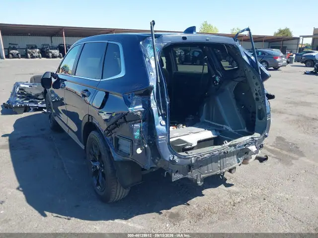7FARS5H55SE003063 — 2025 Honda CR-V Hybrid Sport, фото 3 с аукциона IAAI 14.10.2026, Задняя часть