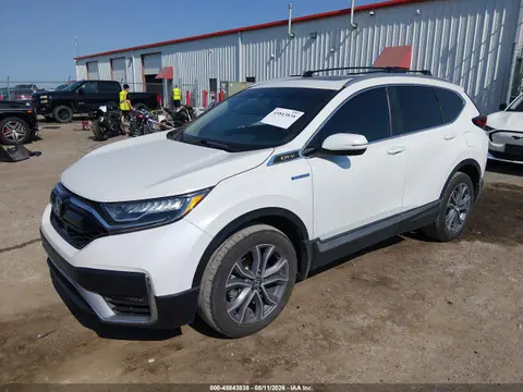 2020 Honda Cr-v Hybrid Touring VIN 7FART6H94LE018502 фото 2