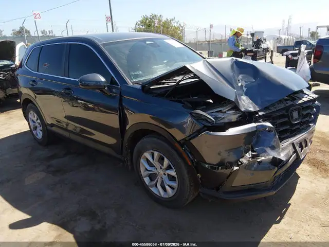 2HKRS4H2XSH411913 — 2025 Honda CR-V LX AWD, Передняя часть (Front End), фото до ремонта
