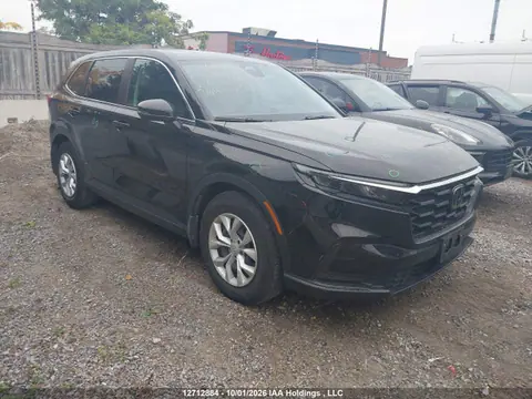 2HKRS3H21RH000064 — 2024 Honda CR-V LX-B, Град (Hail), фото до ремонта