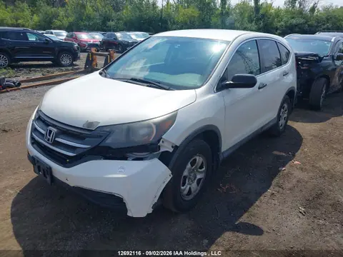 2014 Honda CR-V LX VIN 2HKRM4H32EH105327 фото 2