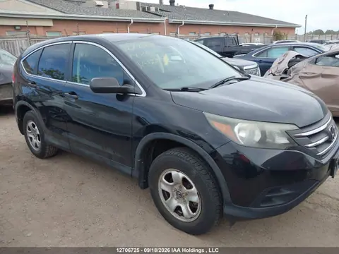 2HKRM4H30EH122949 — 2014 Honda CR-V LX, Град (Hail), фото до ремонта