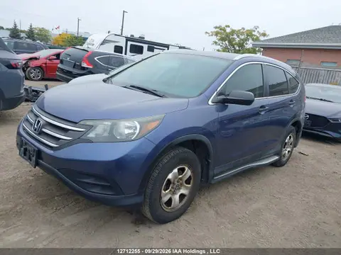 2014 Honda CR-V LX VIN 2HKRM4H39EH116096 фото 2