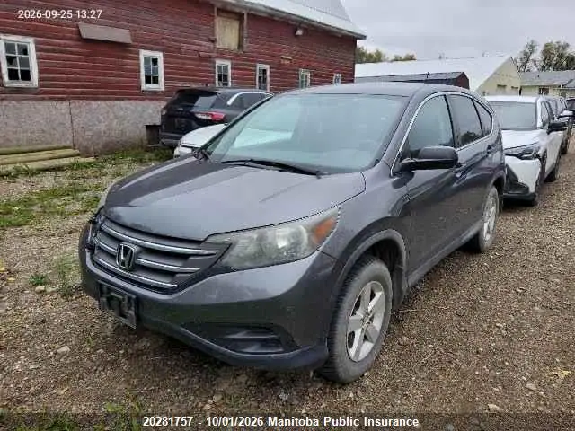 2HKRM4H39EH129625 — 2014 Honda CR-V LX, фото 2 с аукциона IAAI 14.10.2026, Град