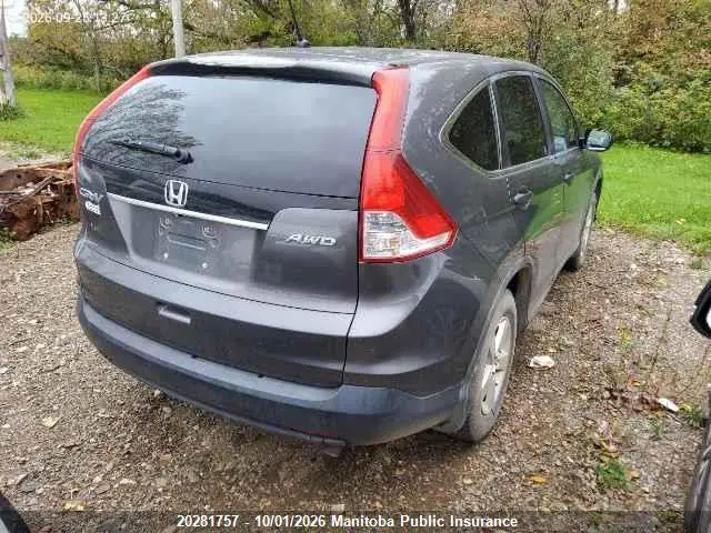 2HKRM4H39EH129625 — 2014 Honda CR-V LX, фото 4 с аукциона IAAI 14.10.2026, Град