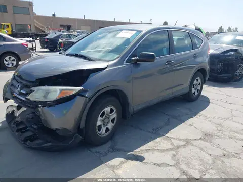 2014 Honda CR-V LX VIN 3CZRM3H35EG713453 фото 2