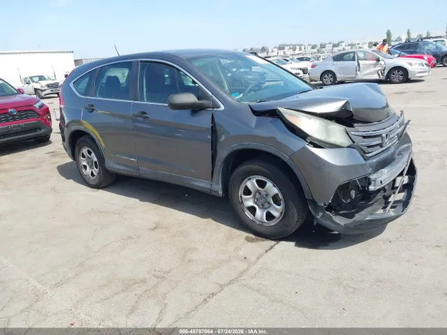 2014 Honda CR-V LX VIN 3CZRM3H34EG713198 фото 1