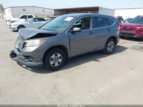 2014 Honda CR-V LX VIN 3CZRM3H34EG713198 фото 2