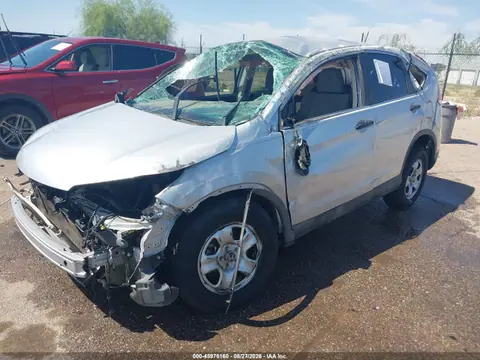 2014 Honda CR-V LX VIN 2HKRM3H30EH502707 фото 2