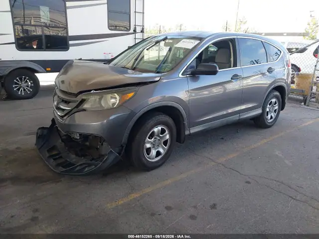 2HKRM3H35EH515680 — 2014 Honda CR-V LX, фото 2 с аукциона IAAI 13.10.2026, Передняя часть