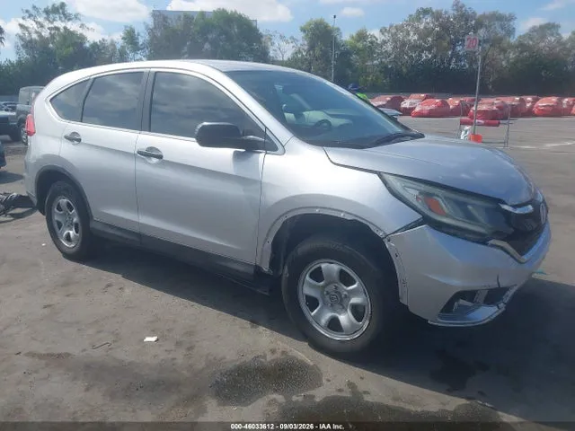 2015 Honda CR-V LX VIN 3CZRM3H36FG706321 фото 1