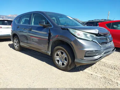 2HKRM4H3XFH605107 — 2015 Honda CR-V LX, Передняя часть (Front End), фото до ремонта