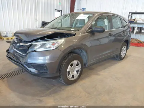 2015 Honda CR-V LX VIN 2HKRM4H3XFH605107 фото 2