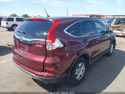 2015 Honda CR-V LX VIN 5J6RM4H34FL015426 фото 4