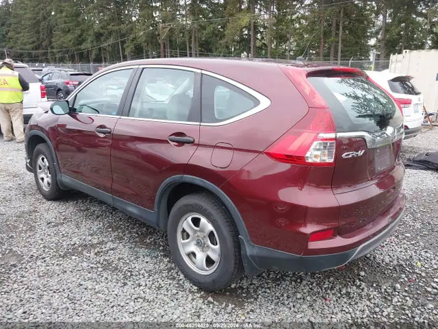 2HKRM4H30FH703241 — 2015 Honda CR-V LX, фото 3 с аукциона IAAI 14.10.2026, Передняя часть