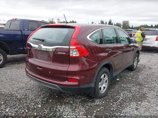 2HKRM4H30FH703241 — 2015 Honda CR-V LX, фото 4 с аукциона IAAI 14.10.2026, Передняя часть