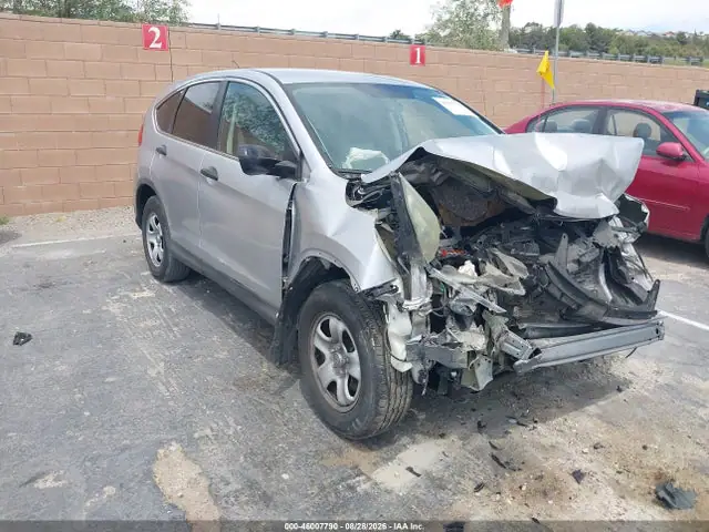 3CZRM3H38GG702644 — 2016 Honda CR-V LX, Передняя часть (Front End), фото до ремонта