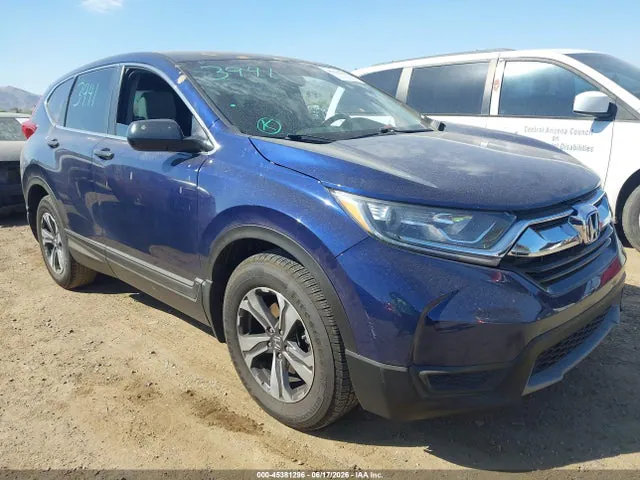 2017 Honda CR-V LX VIN 7FARW5H38HE010021 фото 1