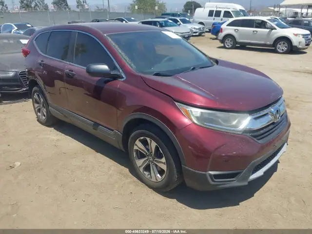 2HKRW5H31JH405600 — 2018 Honda CR-V LX, Задняя часть (Rear), фото до ремонта