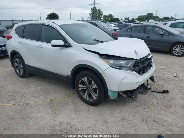 2HKRW1H3XKH001642 — 2019 Honda CR-V LX, Передняя часть (Front), фото до ремонта
