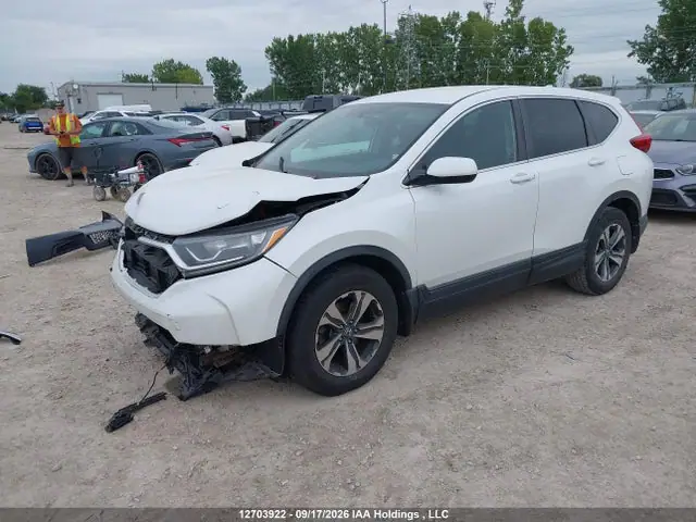 2019 Honda CR-V LX VIN 2HKRW1H3XKH001642 фото 2
