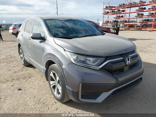 2HKRW2H29LH205217 — 2020 Honda CR-V LX, Град (Hail), фото до ремонта