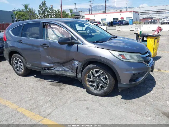 2HKRM3H43GH535616 — 2016 Honda CR-V SE, Правый бок (Right Side), фото до ремонта