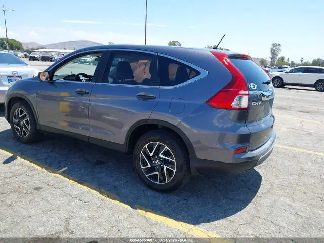 2HKRM3H43GH535616 — 2016 Honda CR-V SE, фото 3 с аукциона IAAI 29.09.2026, Правый бок