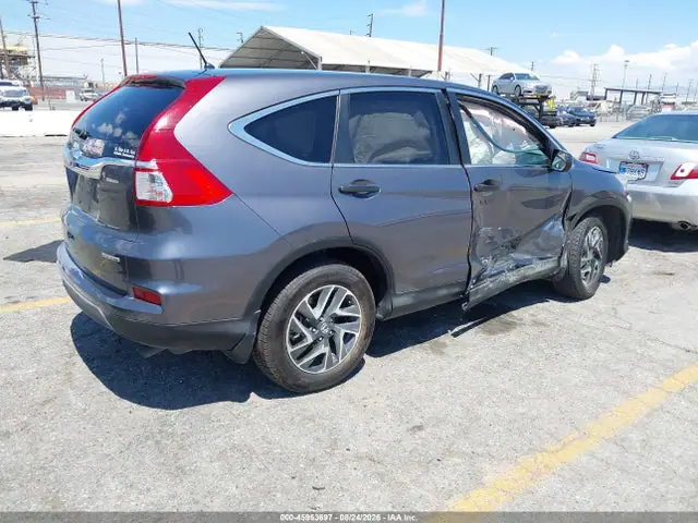 2HKRM3H43GH535616 — 2016 Honda CR-V SE, фото 4 с аукциона IAAI 29.09.2026, Правый бок