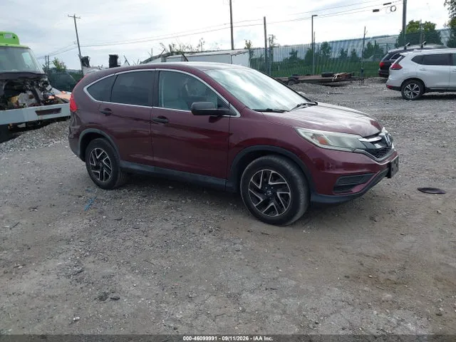 2016 Honda CR-V SE VIN 2HKRM4H40GH679405 фото 1