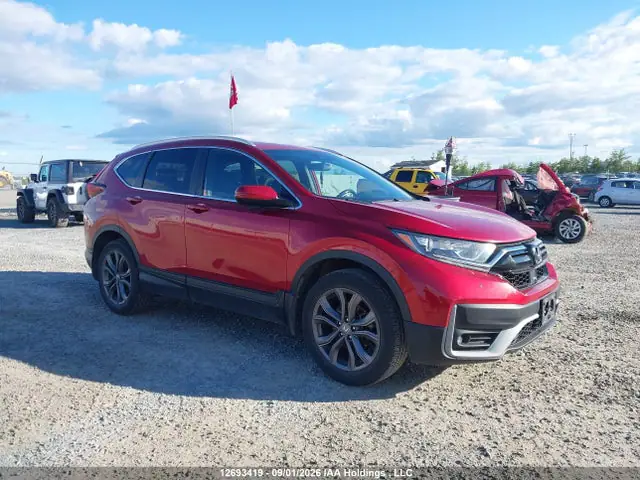 2HKRW2H44NH204383 — 2022 Honda CR-V Sport, Repossession, фото до ремонта