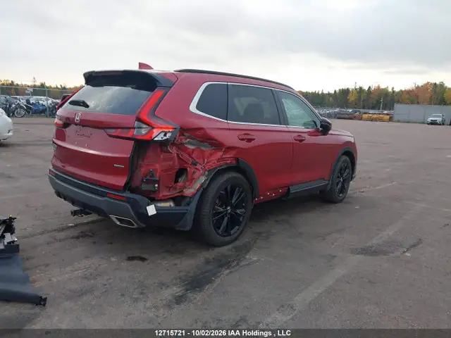 2HKRS6H93RH211863 — 2024 Honda CR-V Touring Hybrid, фото 4 с аукциона IAAI 13.10.2026, Задняя часть