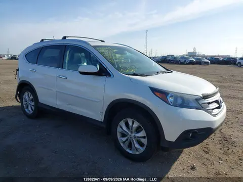 2HKRM4H92EH112380 — 2014 Honda CR-V Touring, Задняя часть (Rear), фото до ремонта