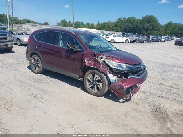 2015 Honda Cr-v Touring VIN 5J6RM4H99FL078378 фото 1