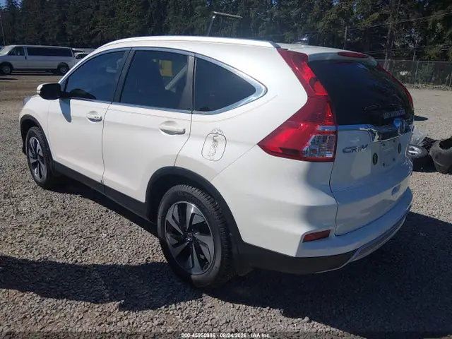 5J6RM4H99FL116370 — 2015 Honda CR-V Touring, фото 3 с аукциона IAAI 30.09.2026, Передняя часть