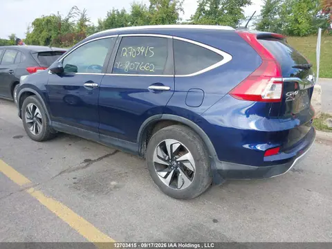 2016 Honda Cr-v Touring VIN 5J6RM4H92GL807662 фото 3