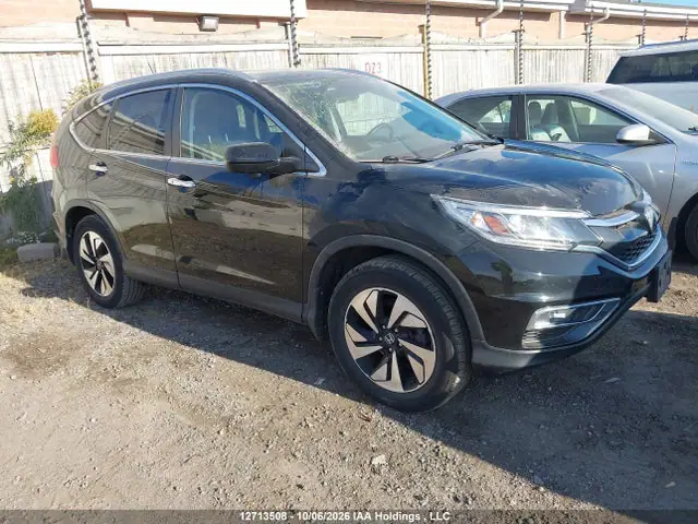 5J6RM4H96GL808202 — 2016 Honda CR-V Touring, Град (Hail), фото до ремонта