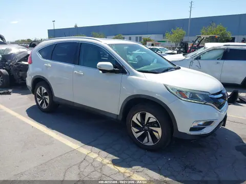 5J6RM4H99GL121490 — 2016 Honda CR-V Touring, Передняя часть (Front End), фото до ремонта