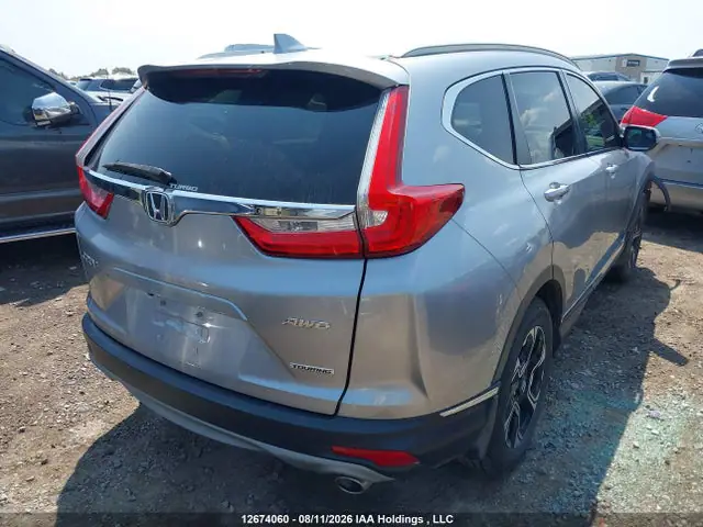 2HKRW2H94JH122921 — 2018 Honda CR-V Touring, фото 4 с аукциона IAAI 29.09.2026, Передняя часть