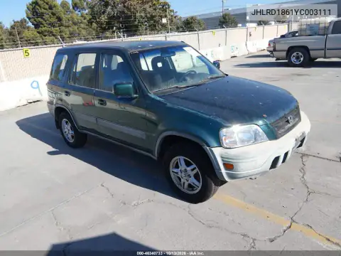 JHLRD1861YC003111 — 2000 Honda CR-V, Естественный износ, фото до ремонта