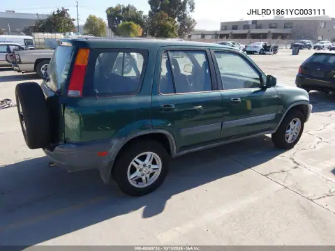 2000 Honda Cr-V Ex VIN JHLRD1861YC003111 фото 5