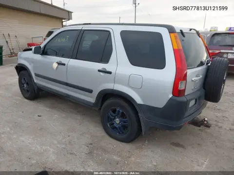 2003 Honda Cr-V Ex VIN SHSRD77813U121599 фото 3